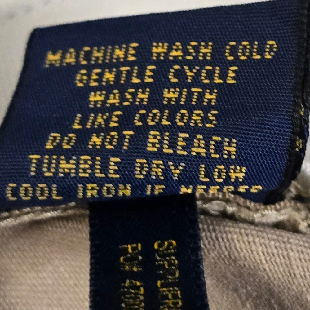 Polo Ralph Lauren Pants 40x30 Men's Classic Fit Chinos Khaki Tan Preppy Casual